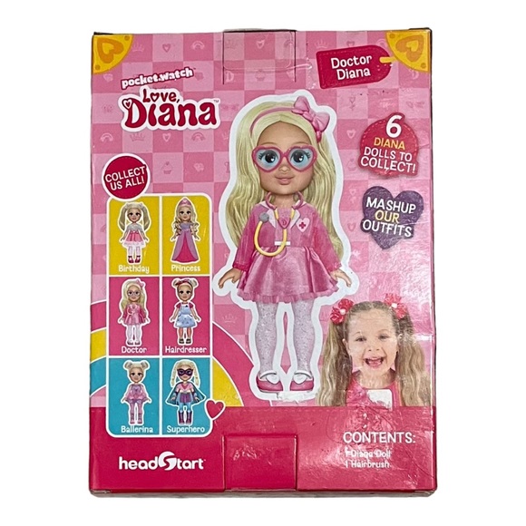 2 for $25 Love, Diana Doctor Diana Doll - Picture 3 of 3